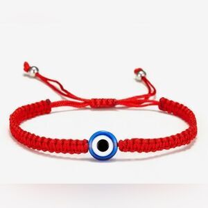 Evil eye red string bracelet​